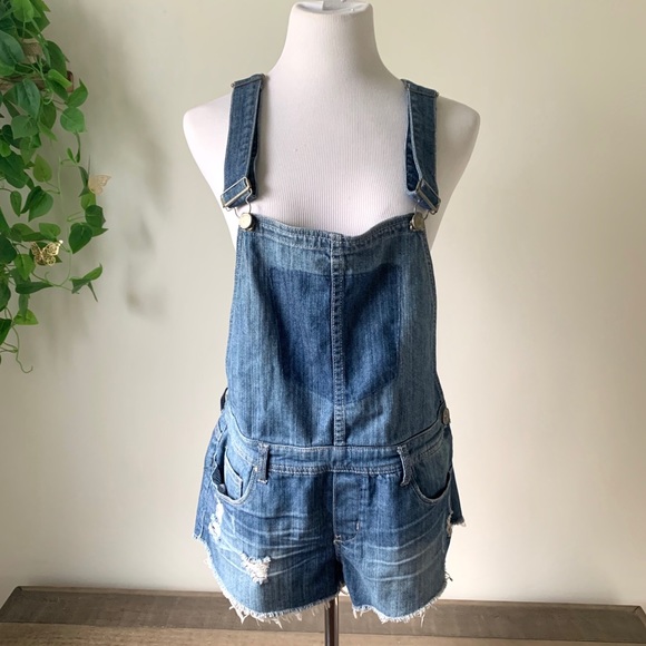 Blank NYC Shorts Overalls